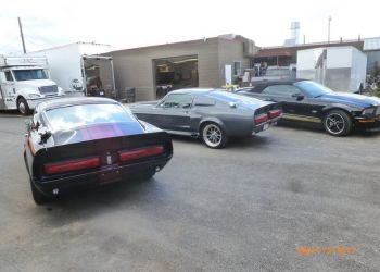 1967 Mustang GT500E and  1967 GT500