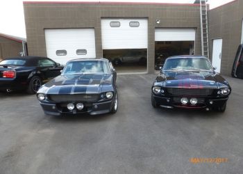 1967 Ford Mustang GT500E And a GT500