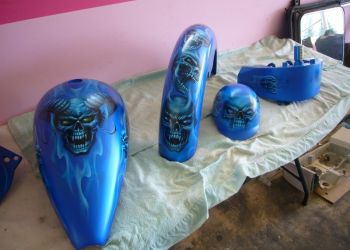 Pro Custom Air Brushed Custom Paint