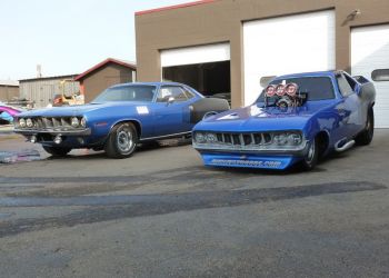 1971 Hemi Cuda and Hemi Cuda Funny Car