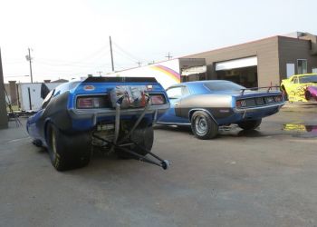 1971 Hemi Cuda and Hemi Cuda Funny Car