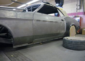 1972 Mustang Convertible Hiding the Frame