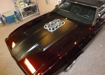 1972 Mustang Convertible Ram Air Hood