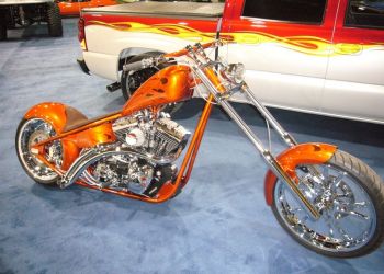 Custom Hand Built Paint Work On Both Bike and Truck