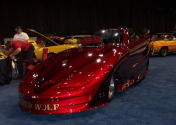 Red Wolf Funny Car