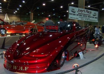 Red Wolf Funny Car