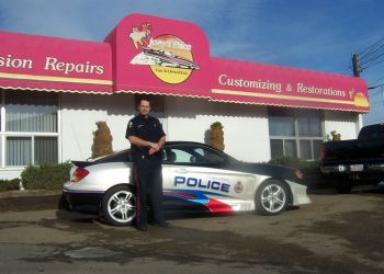 2003 Tiburon Edmonton Police Car 