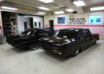 1967 Nova and a 1966 Nova
